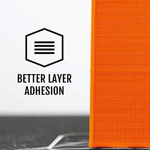 Hatchbox Performance PLA 3D filament pisača, dimenzionalna tačnost +/- 0,03 mm, 1 kg kalem, 1,75 mm, narandžasta