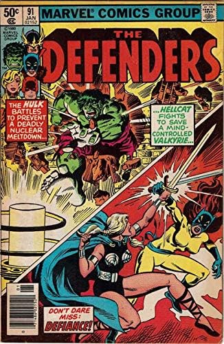 Branioci, 91 VF ; Marvel comic book | Hulk Valkyrie vs Hellcat