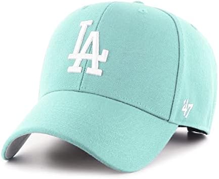 '47 Los Angeles Dodgers Muški Ženski MVP podesivi Tiffany plavi šešir