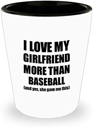 Bejzbol Boyfriend Shot Glass Funny Valentine Poklon Ideja Za Moju Bf Ljubavnika Od Djevojke Alkohol Alkohol
