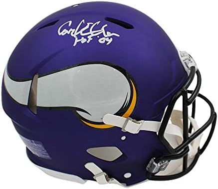 Carl Eller potpisan Minnesota Vikings Speed Authentic NFL kacige sa HOF 14 natpisom-autograme NFL kacige