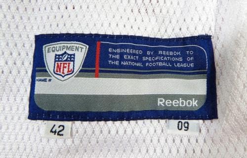 2009 San Francisco 49ers Shane Andrus 9 Igra izdana bijeli dres 42 DP26923 - nepotpisana NFL igra rabljeni