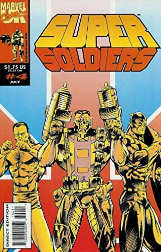 Super vojnici 4 VF / NM; Marvel UK strip / USAgent