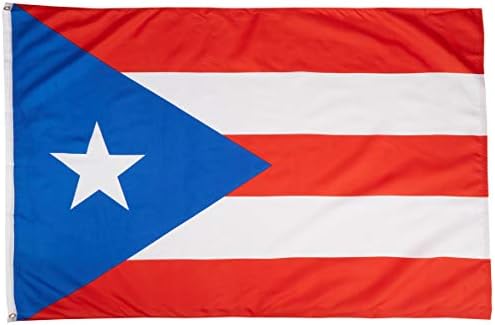 Kvalitetne standardne zastave Puertorico23 Portoriko 2x3 Zastava države, 2 po 3 '