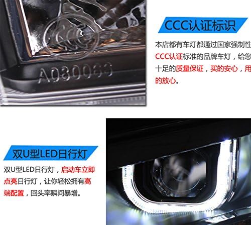 Generička 2015 godina za Toyota Highlander Kluger LED farovi glave lampe TLZ