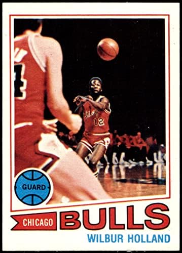 1977. topps 53 Wilbur Holland Chicago Bulls Nm Bulls Univerzitet u New Orleansu