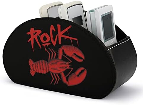 Rock Red Lobster daljinski upravljač za skladištenje TV-om za odlaganje TV sa 5 odjeljaka za radnu površinu