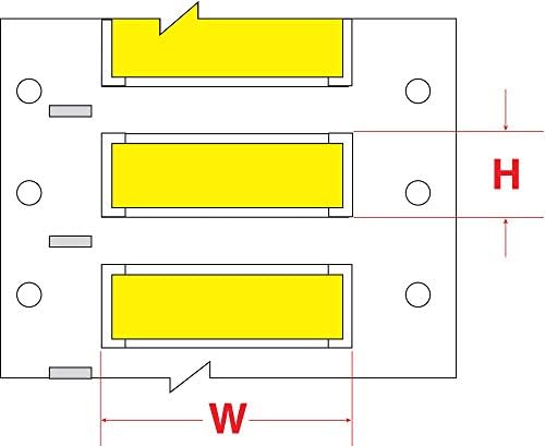 Brady B33 serija PermaSleeve navlake za označavanje Poliolefinske žice otporne na tečnost, 1,5 Dia x 2 W,
