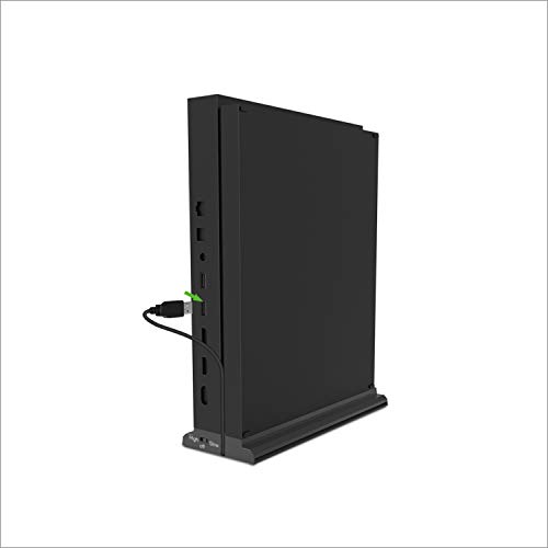 Dobe Xbox hlađenje - crna, 24,2 x 9 x 3 cm, Xbox One / X hladnjak za gaming sa 3 ventilatora, 3 USB 2.0