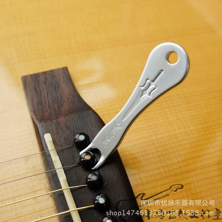 TUOREN Acoustic Guitar Bridge Pins izvlakač žica za uklanjanje ekstraktora vučenja alat od nerđajućeg čelika