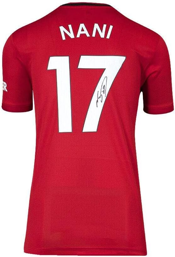 Nani potpisana majica Manchester - 2019-2020, broj 17 Autograf Jersey - Nogometni dresovi