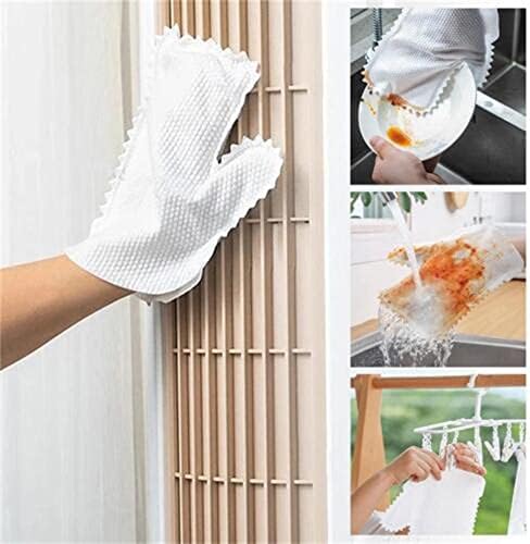 LONEA 50kom kućne dezinfekcije rukavice za uklanjanje prašine, rukavice za čišćenje kamenca od mikrovlakana,