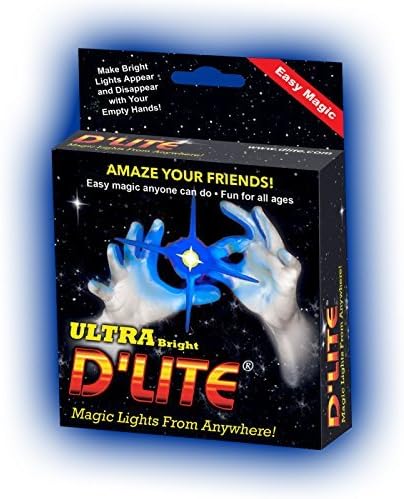 D'Lites Regular Plava LightUp Magic - Palčevi - set od 2 originalne neverovatne ultra svijetle svjetlo -