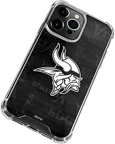 Skinit Clear futrola za telefon kompatibilna sa iPhoneom 13 Pro-zvanično licencirani NFL Minnesota Vikings