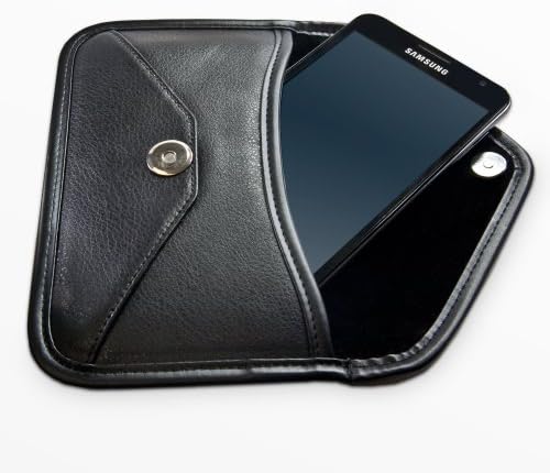 Boxwave Case kompatibilan sa Samsung Galaxy S23 - Elite kožna glasnik torbica, sintetički kožni poklopac