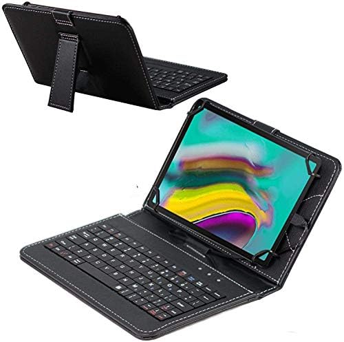 Navitech crna torbica za tastaturu kompatibilna sa awow 10.1 tabletom