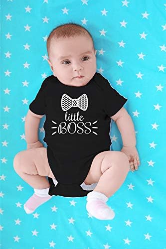 CBT odeća Little Boss - smiješna novost Novorođena djevojka ili dječak Outfit - Slatka novorođenčad jednodijelna