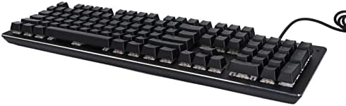 ASHATA mehanička tastatura za igre,RGB pozadinsko osvetljenje žičana tastatura 104 tastera USB ergonomska