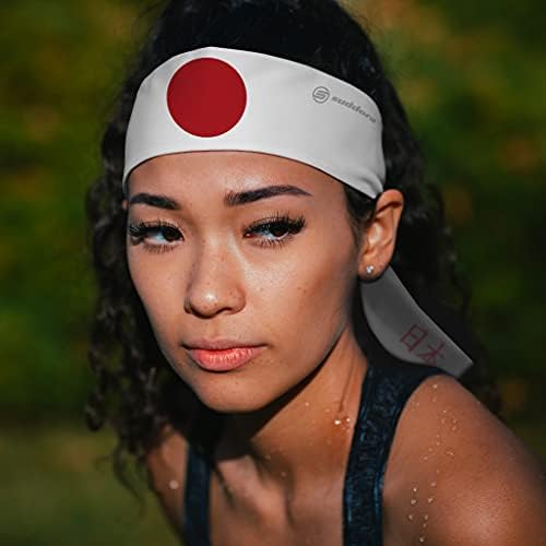 Suddora Japan Tie traka za glavu - traka za glavu u stilu Ninja za trening, Sport i japanski modni kostim