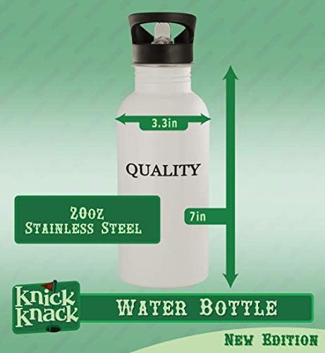 Knick Klack Pokloni Ullet - 20oz boca vode od nehrđajućeg čelika, srebro