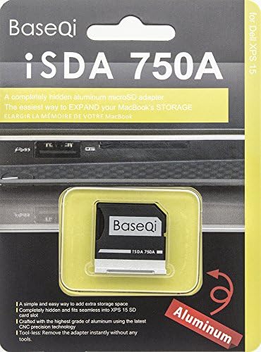 BASEQI Aluminium microSD Adapter za Dell XPS 15 y.