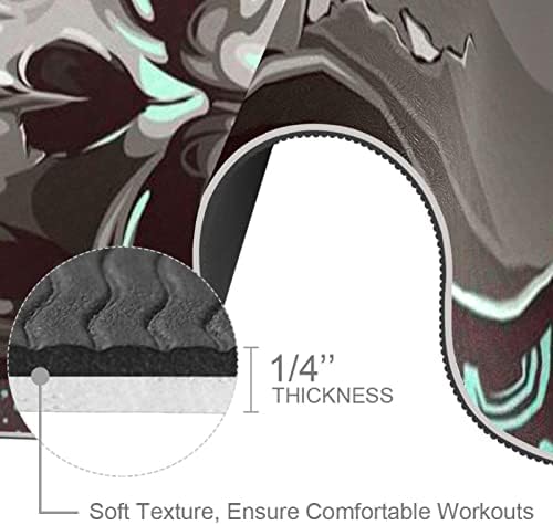 Backgroundsign Extra Thick Yoga Mat - Eco Friendly Non - slip Vježba & fitnes Mat Vježba Mat za sve vrste