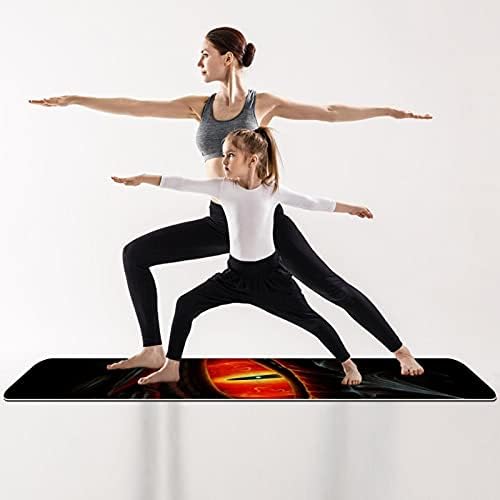 Siebzeh Dragon's Eye Premium Thick Yoga Mat Eco Friendly Rubber Health & amp; fitnes non Slip Mat za sve