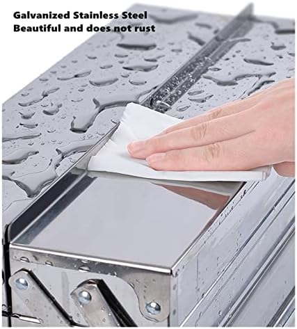 Nadogradnja alata od nehrđajućeg čelika Professional Kompletna kutija za alat Metalni bočni otvor za skladištenje