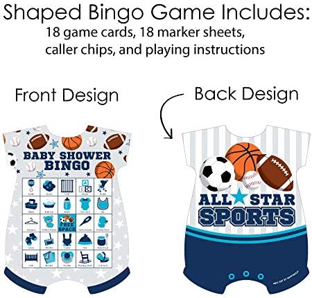 Velika tačka sreće Idite, borite, win - sports - picture Bingo kartice i markeri - BINGO IGRA u obliku tuša
