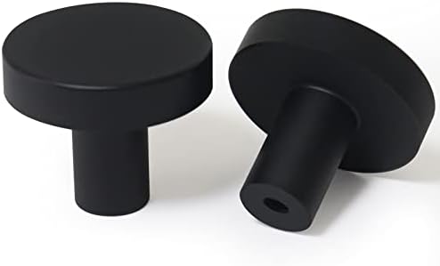 Kuhak Vrijeme 20 pakovanja Crni cilindrični oblik Ormari za ručice Povucite hardversku ručicu, manji prečnik