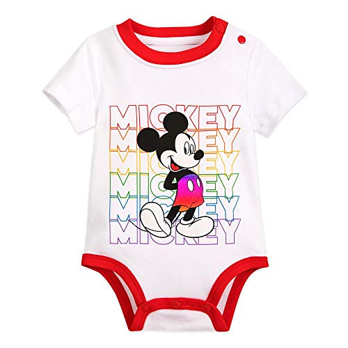 Kolekcija Disney Rainbow Mickey Mouse Bodicu za bebu, veličinu 0-3 mjeseca