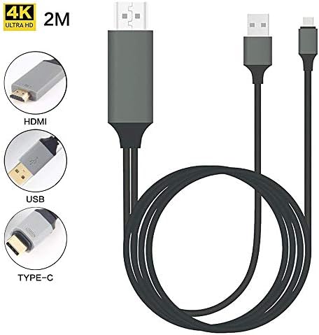 Tek Styz PRO USB-C HDMI radi za Lenovo Tab P11 Pro na 4k sa priključkom za napajanje, 6ft kablom u punom