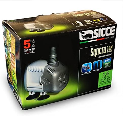 Sicce Syncra SDC 6.0 Wifi omogućena pumpa za kontrolu, dizajnirana za svježu i slanu vodu