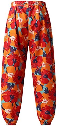 Miashui Chinos muške muške proljeće ljetne hlače Casual svestrane obojene labave hlače veće veličine Moda